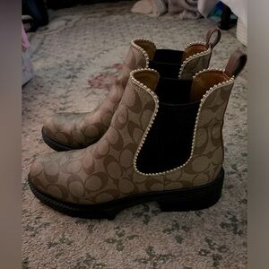 Coach Levy Booties excellent condition 9.5